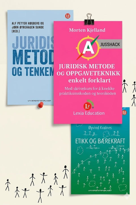 Rabattert bokpakke for UiO: Rettsvitenskap 8. semester | Spar 22 %